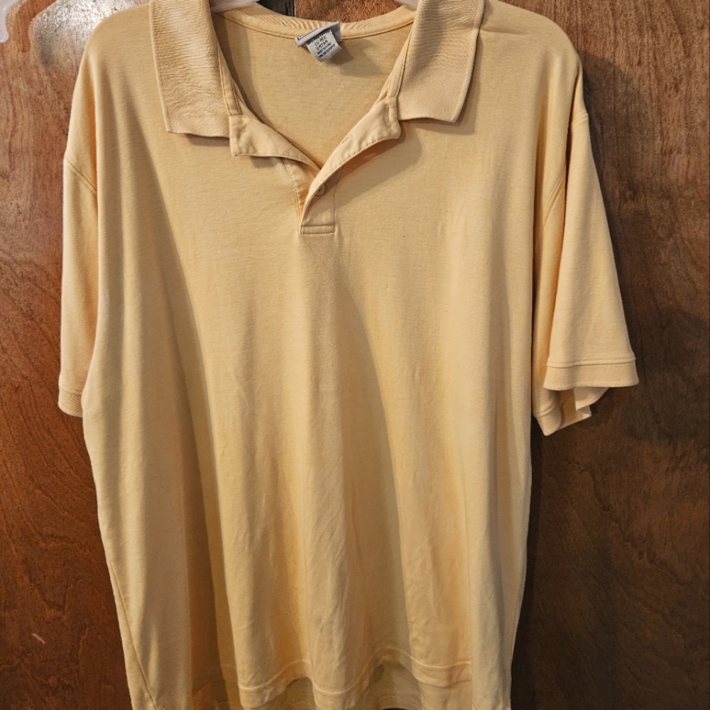 Soft Yellow Polo